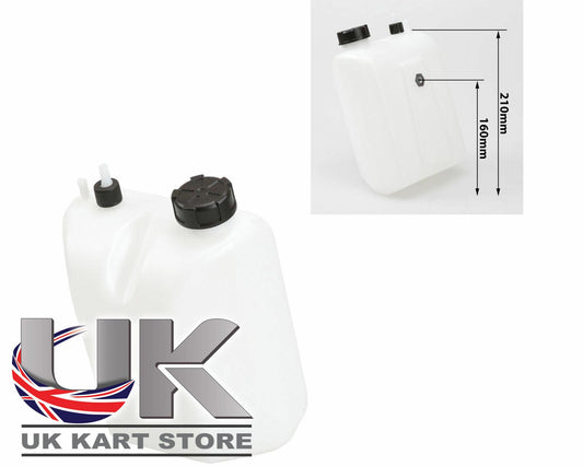 R/R Petrol Tank 3 Ltr Q/R With Black Caps