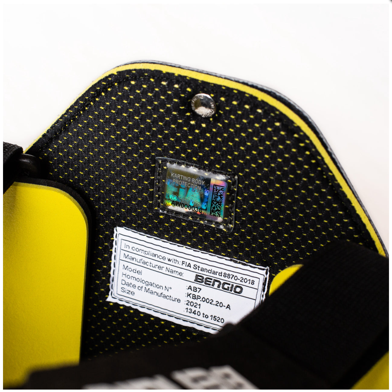 2022 Bengio AB7 Rib Protector CIK-FIA 8870-2018