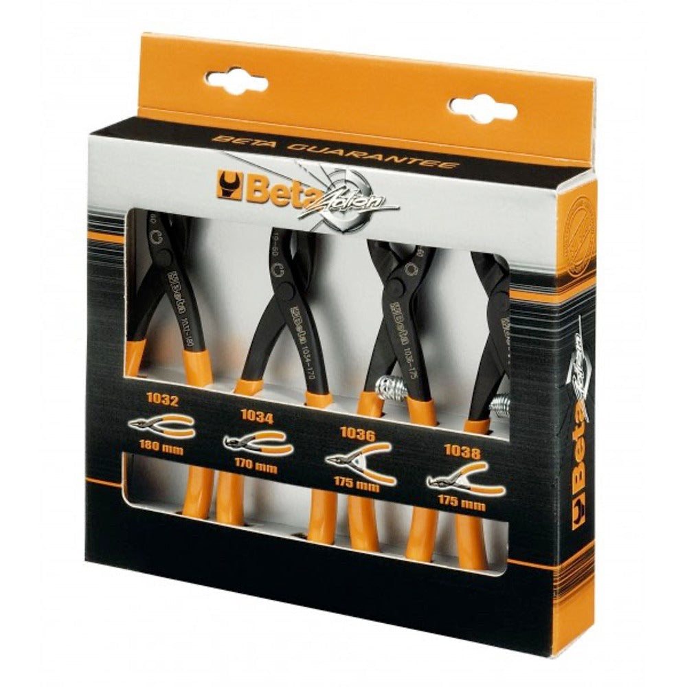 Beta Tools 4Pc Circlip Plier Set