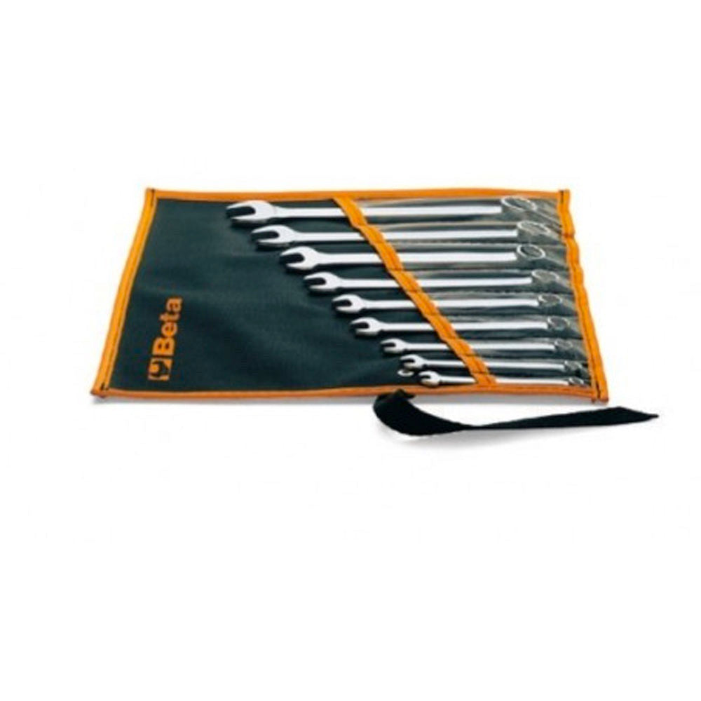 Beta Tools Professional Combination Spanner Set 9 Piece Chrome Plated