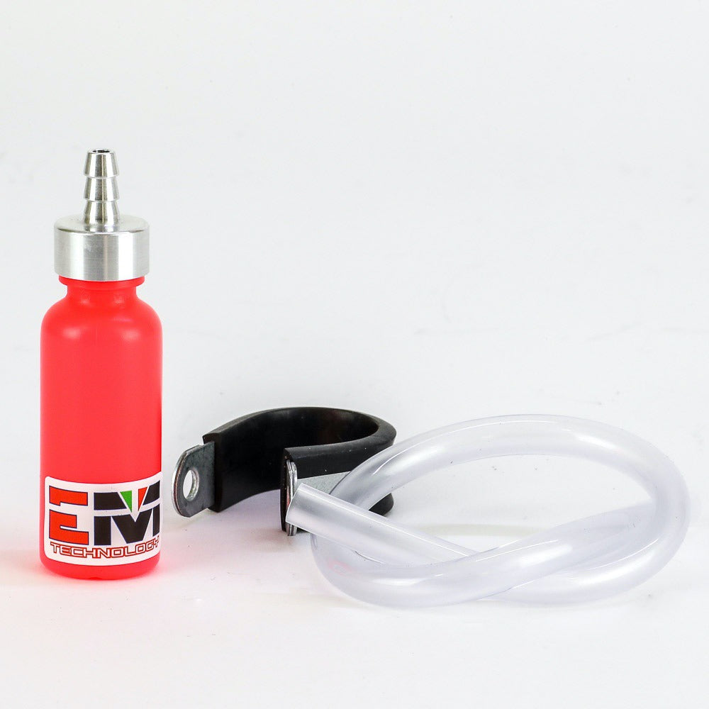 EM Technology Radiator Recover Overflow Bottle - Red