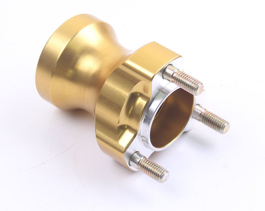 AMV Aluminium Medium Front Hub 17mm X 95mm Gold