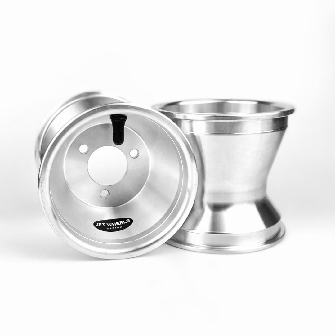 Jet Wheel Rear 5" Silver 120/130mm Single