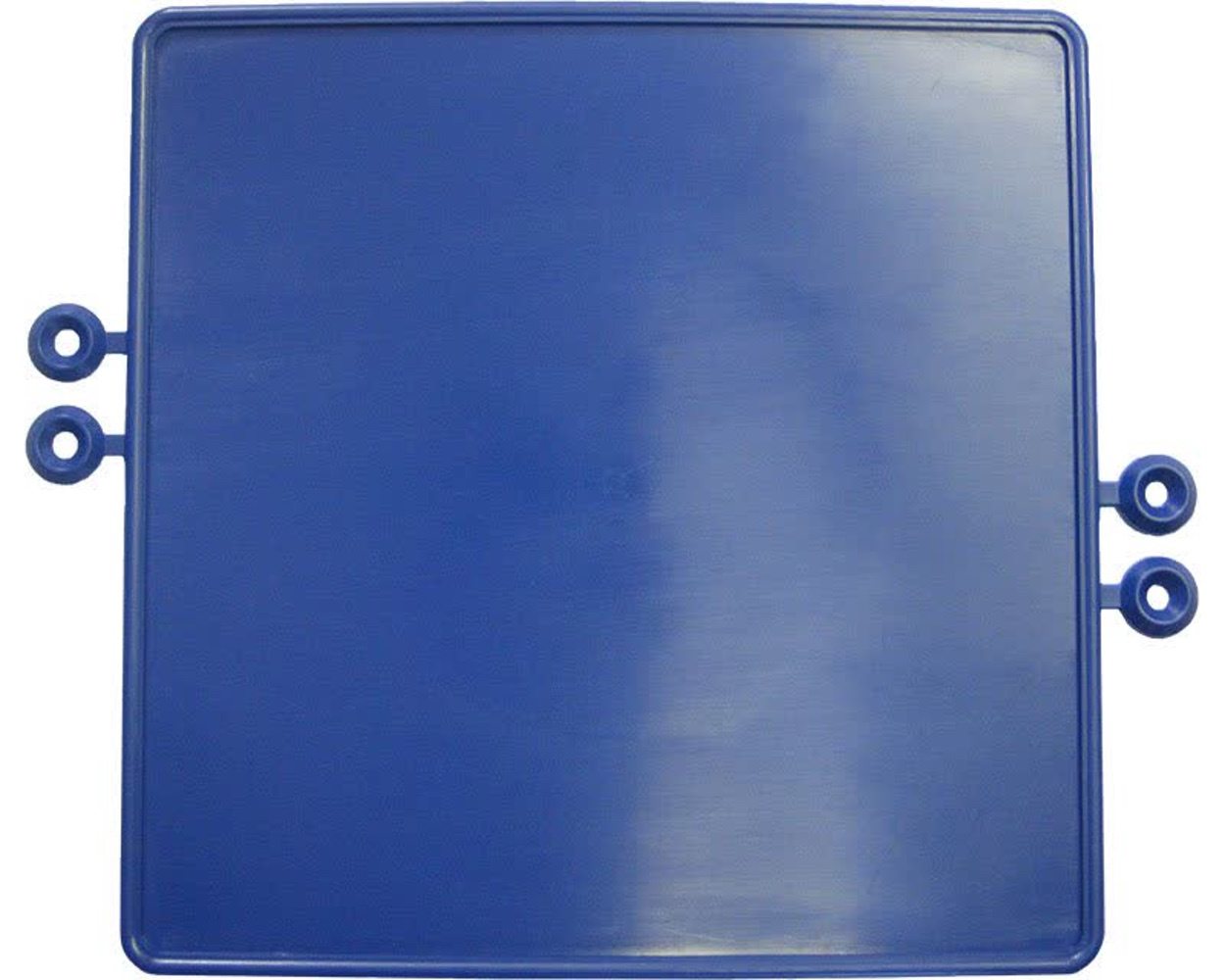 Plastic Number Plate Blue