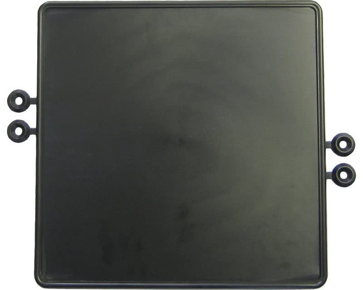 Plastic Number Plate Black
