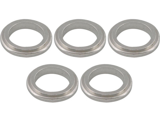 Wheel Spacer 17X5mm X 5Pcs Silver