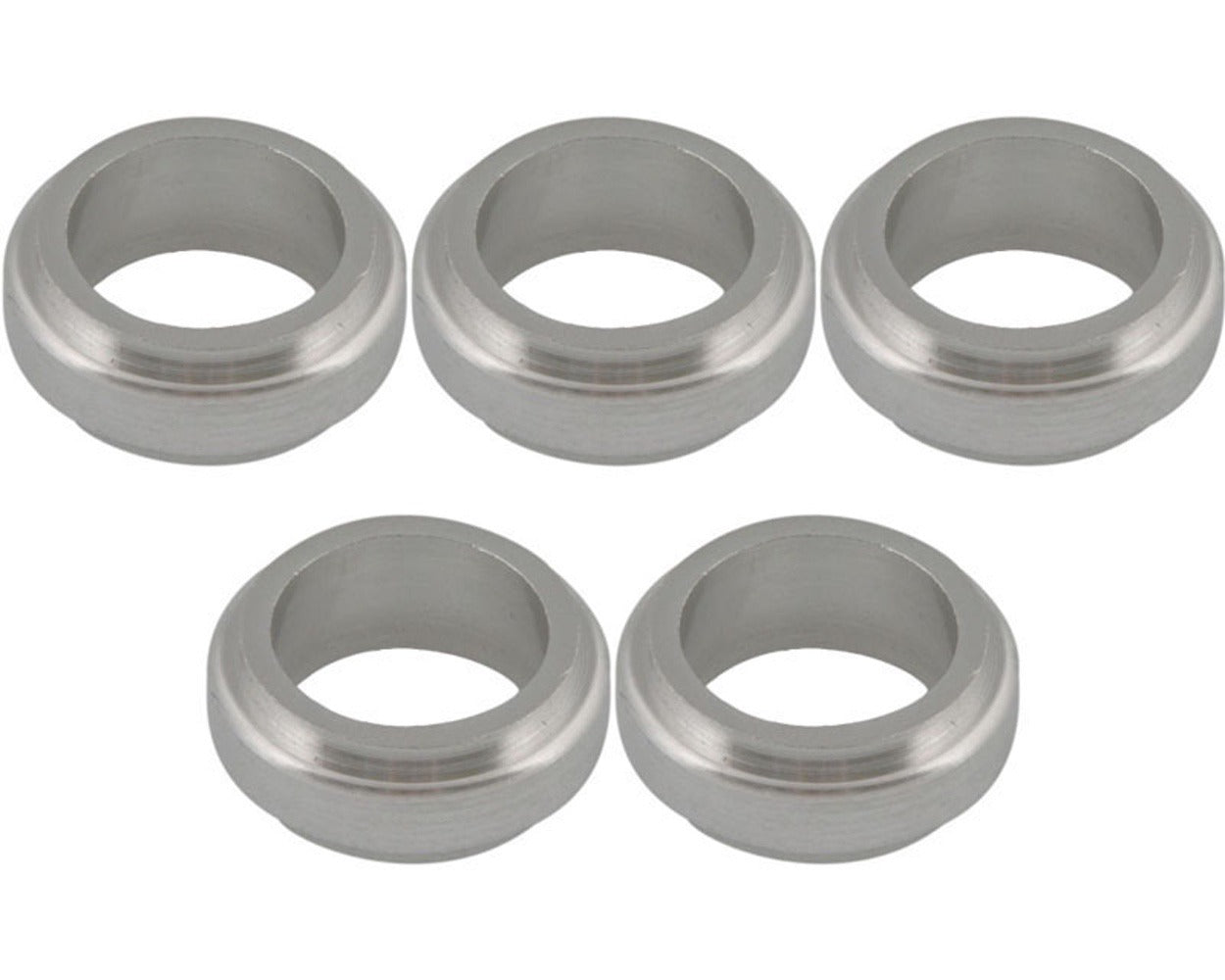 Wheel Spacer 17X10mm X 5Pcs Silver