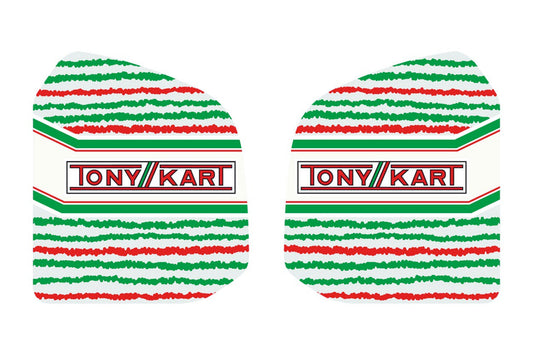 OTK Tonykart 2019 401R Fuel Tank Sticker Set