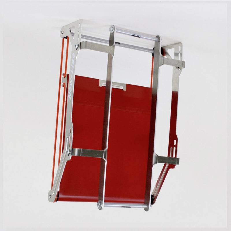 Newline Iame X30 Large Radiator Blind 410mm X 230mm Red