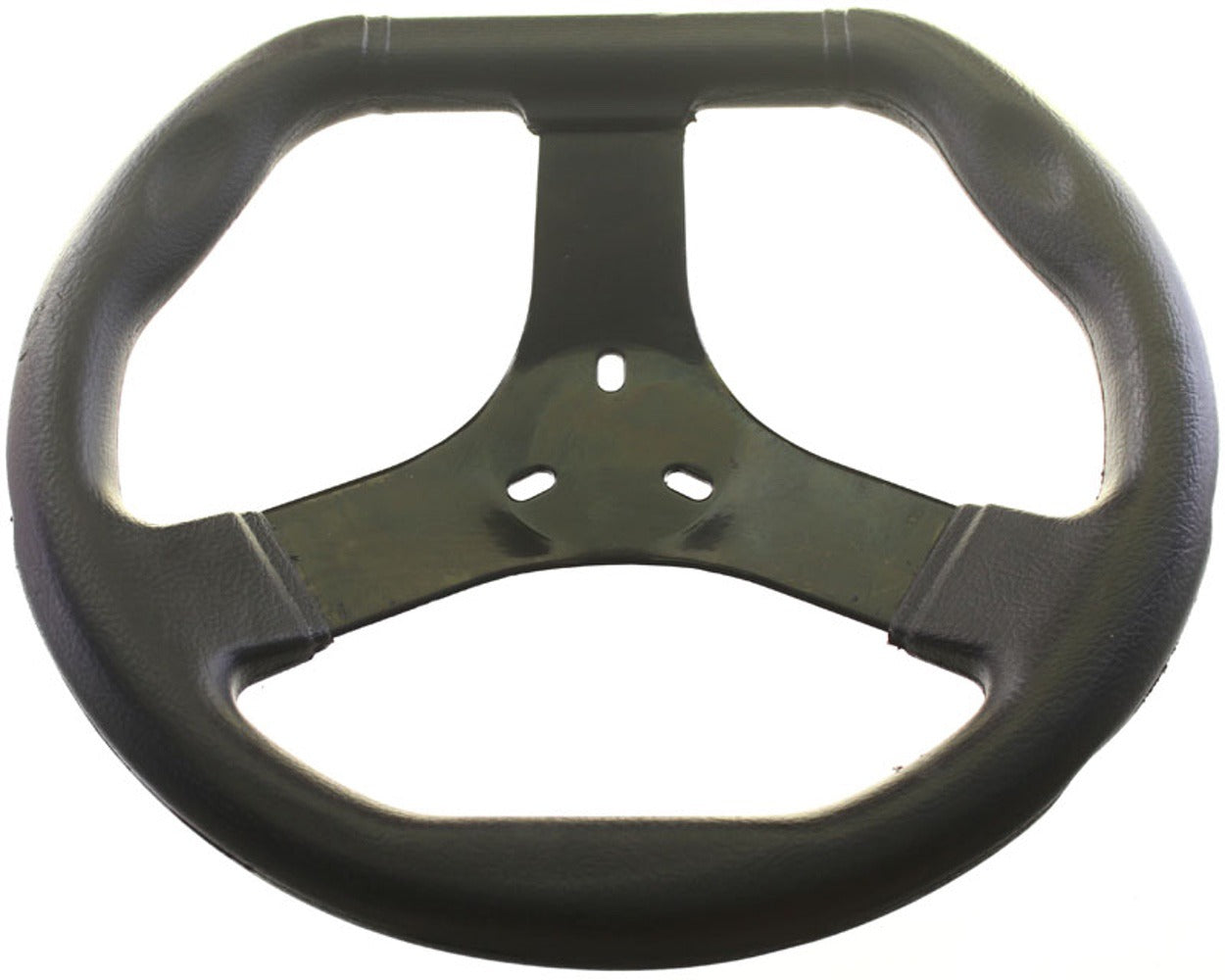 Corporate Flat Top Black Steering Wheel