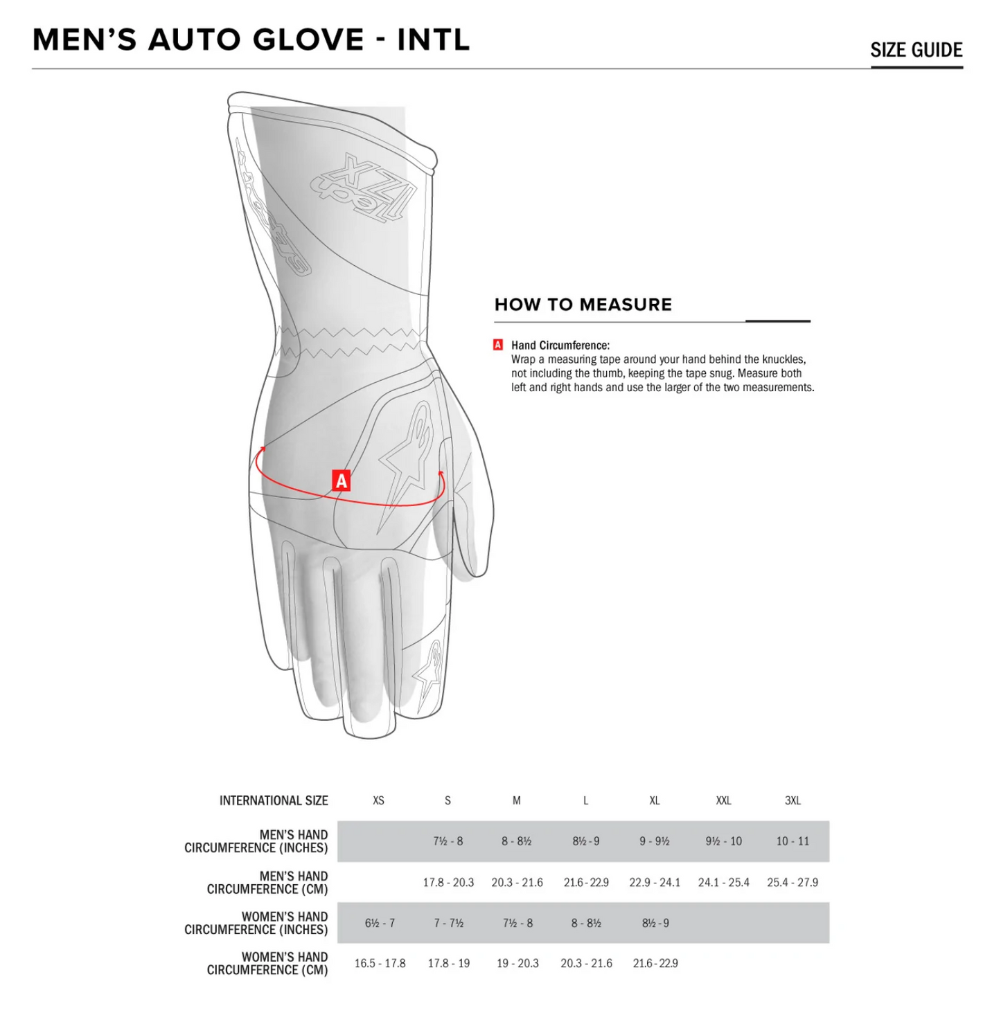 2022 Tech-1 K Race V2 Graphic Glove 3553022