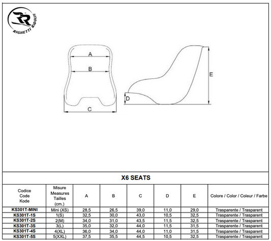 Italian Fibreglass Seat