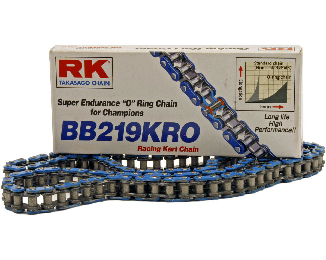 Go Kart RK O-Ring Blue Kart Chain Race Racing Super Endurance 219 Pitch O-ring