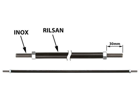 Brake Tie Rod M6 x 435mm Steel
