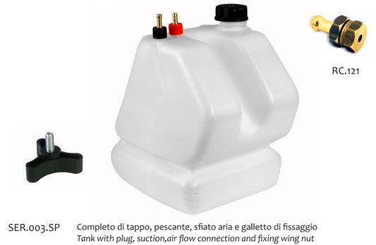Kg 8.5L Fuel Tank With Ledge
