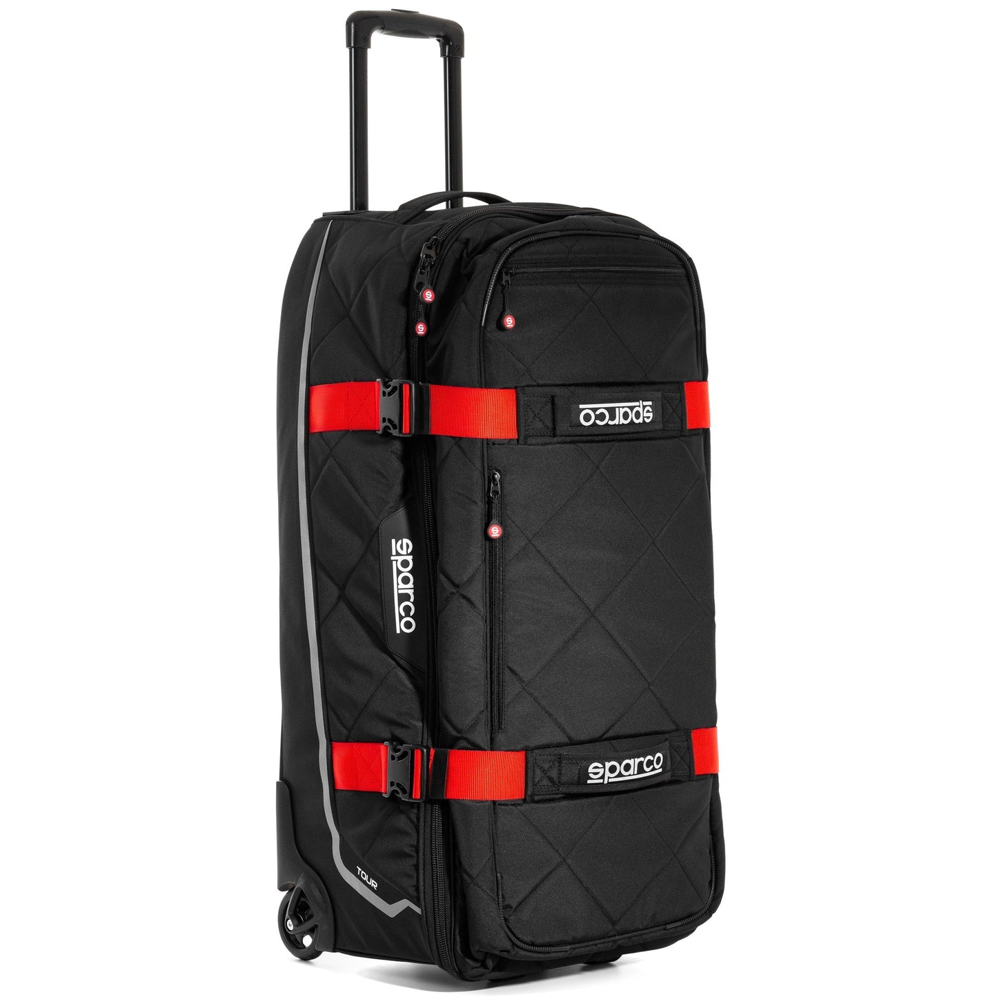 Sparco Black/Red Tours Trolley Bag 016437