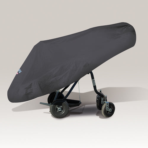 Silver & Black Kart Cover