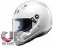 Arai White CK-6 CMR Child/Junior Race Helmet FIA/SNELL