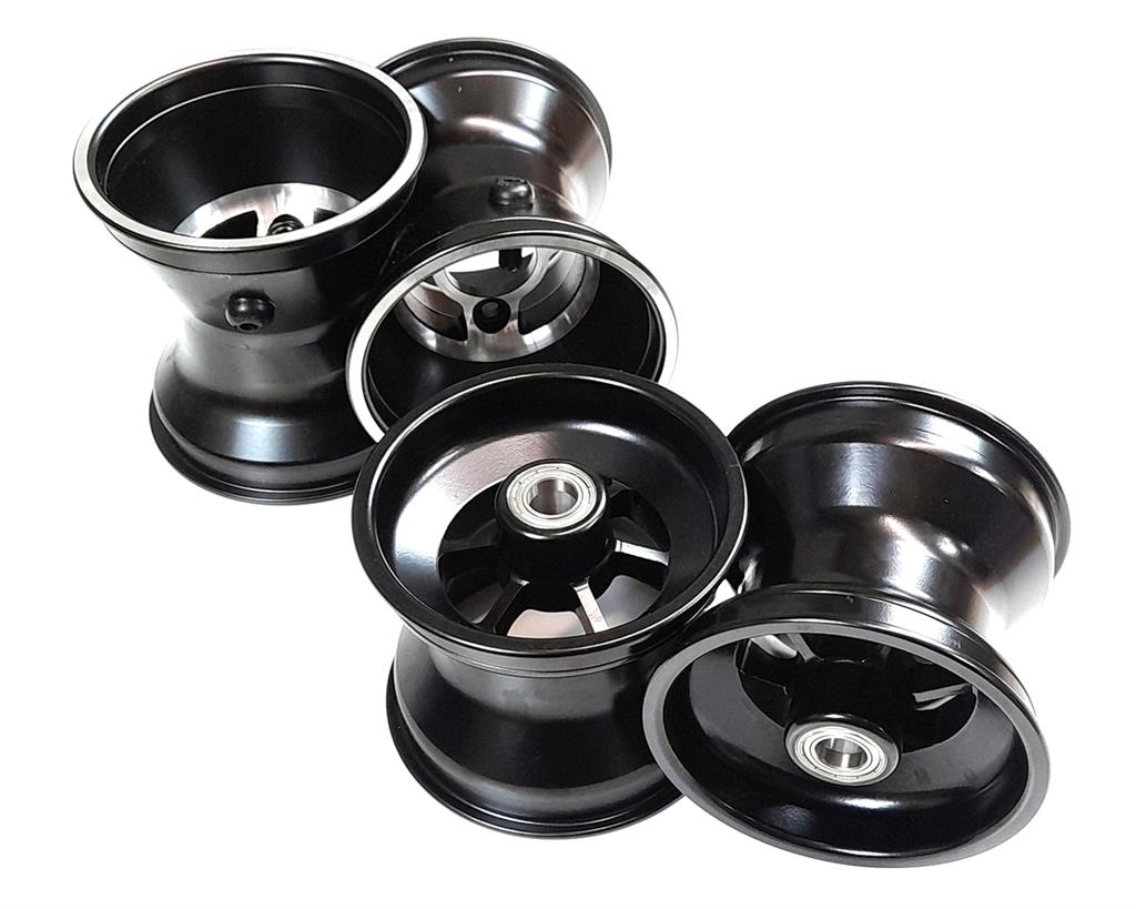 Synergy SWRD 17mm Bambino Set 110/140mm S/offset 6 Spoke Black Beadless