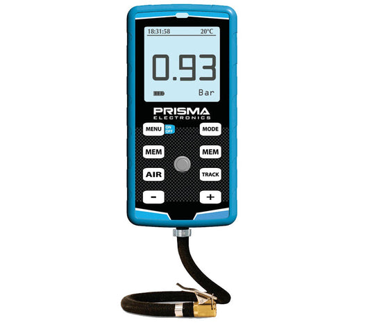 Prisma Digital HPM4 Tyre Pressure Gauge With 4 Driver Stop Watch