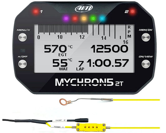 AIM Mychron 5 2T With Under Spark Sensor