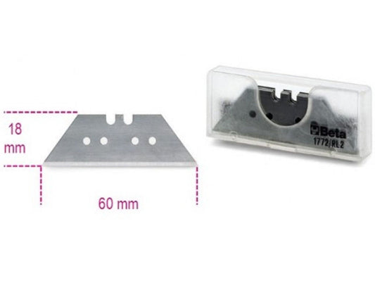 Beta Tools Utility Knife Spare Blades Pack Of 10