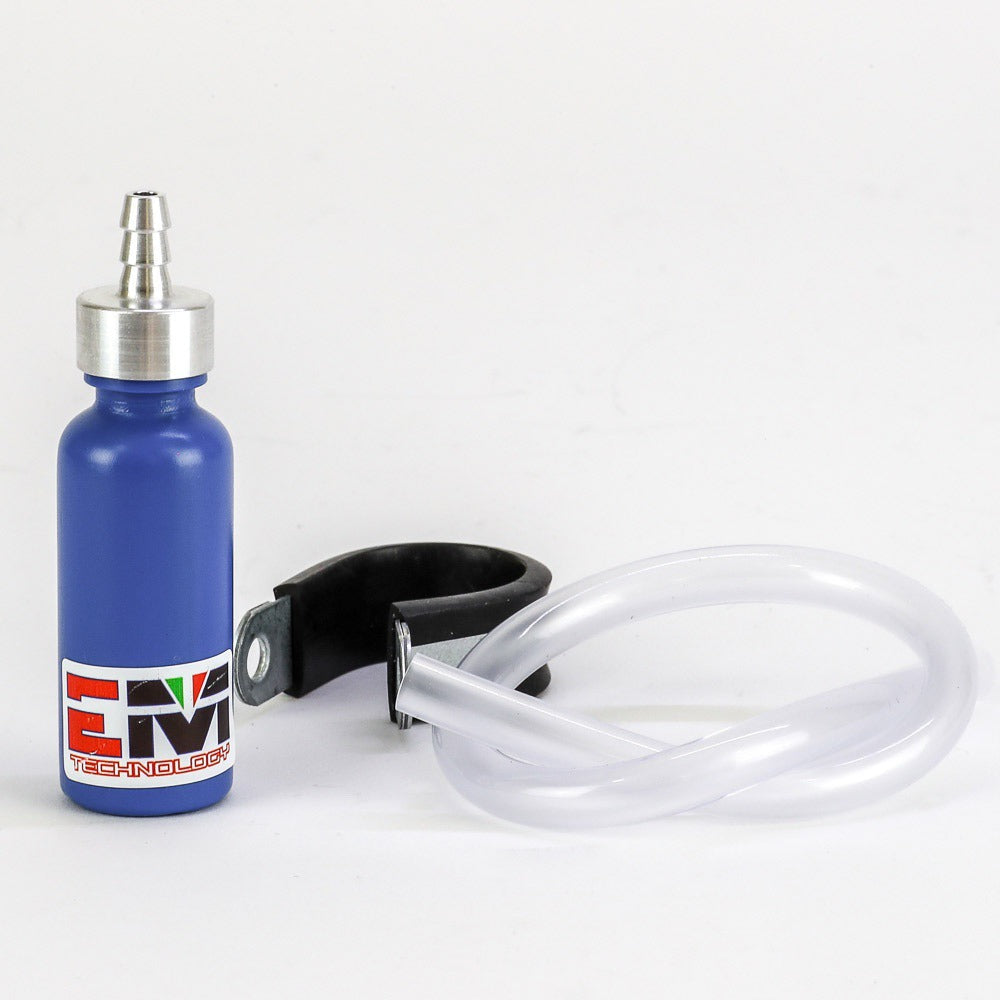 EM Technology Radiator Recover Overflow Bottle - Blue