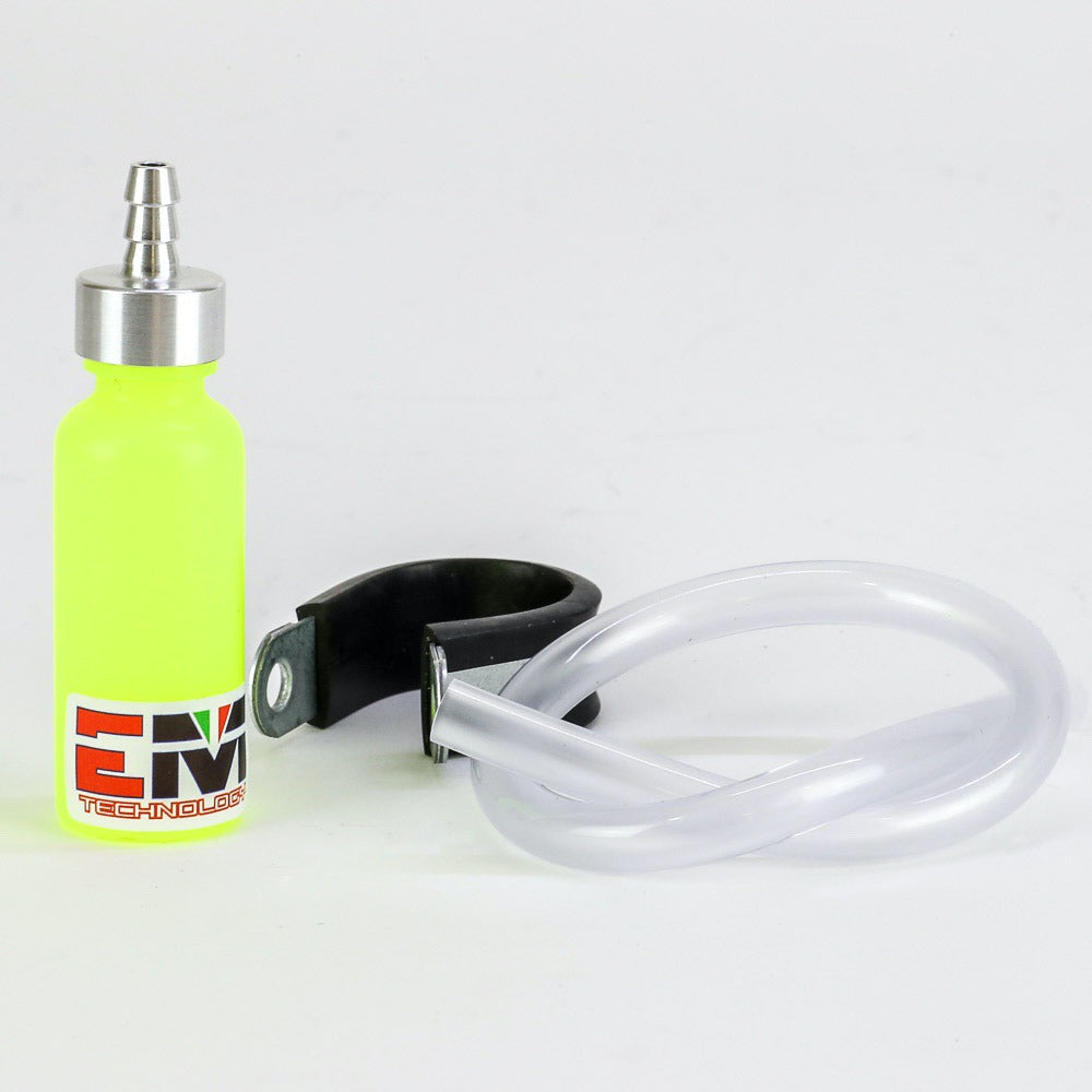 EM Technology Radiator Recover Overflow Bottle - Yellow