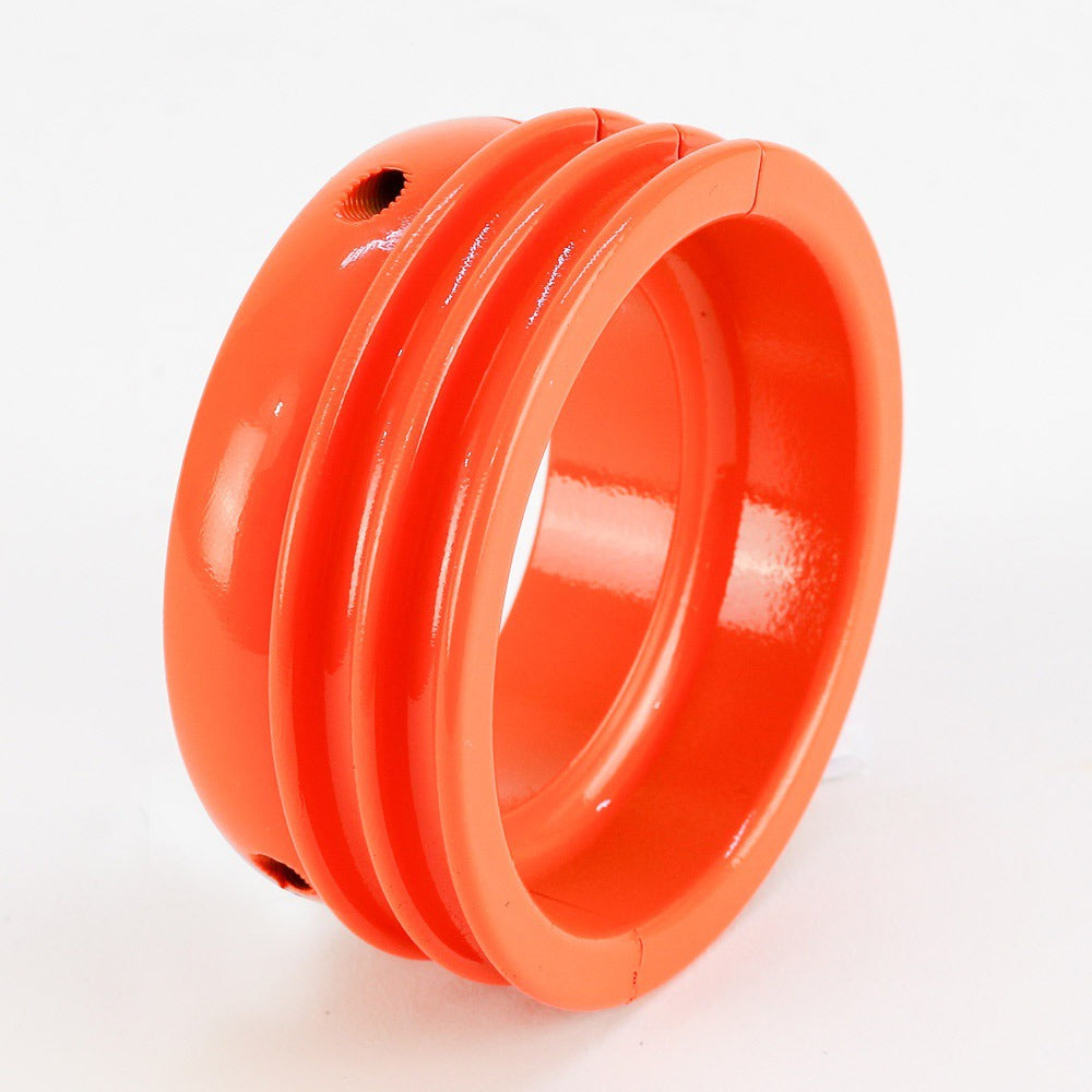 EM Technology Aluminium 50mm Water Pulley Orange Anodized