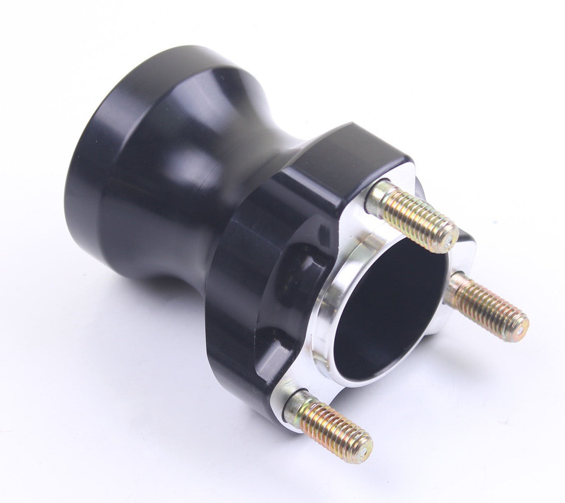 AMV Aluminium Medium Front Hub 17mm X 75mm Black