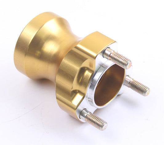 AMV Aluminium Medium Front Hub 17mm X 75mm Gold