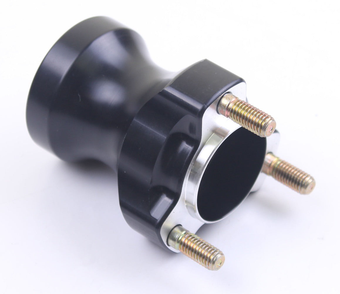 AMV Aluminium Medium Front Hub 25mm X 75mm Black