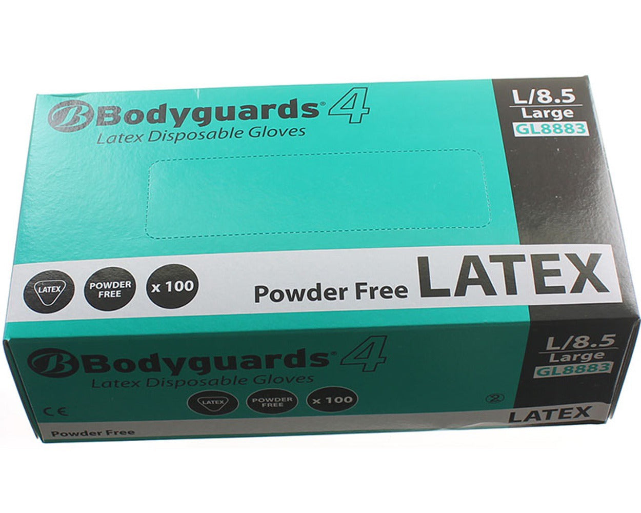 Laytex Gloves X100 Size Large / 9