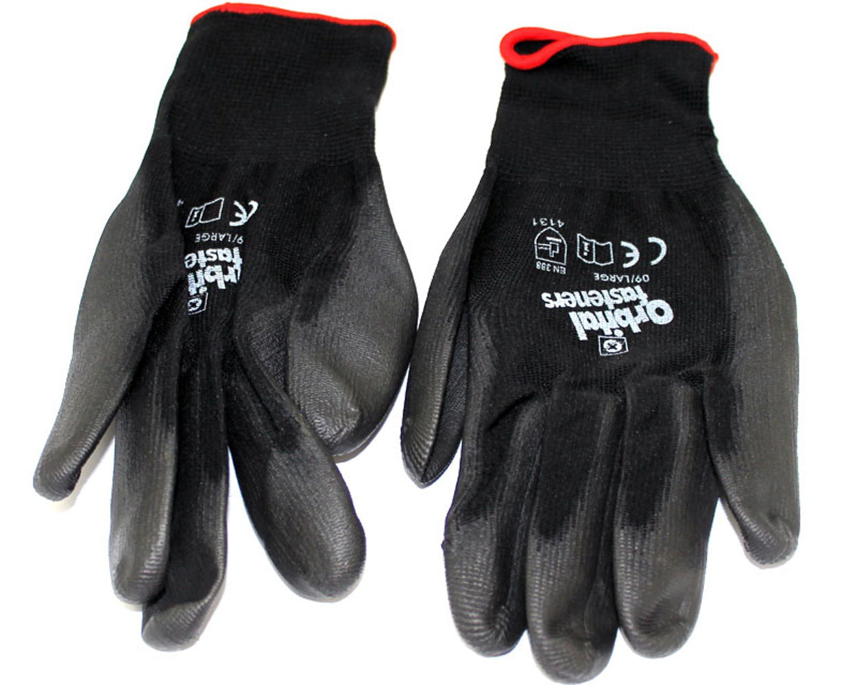 Mechanics Gloves Pair Size Large / 9