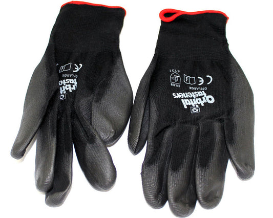 Mechanics Gloves Pair Size Large / 9