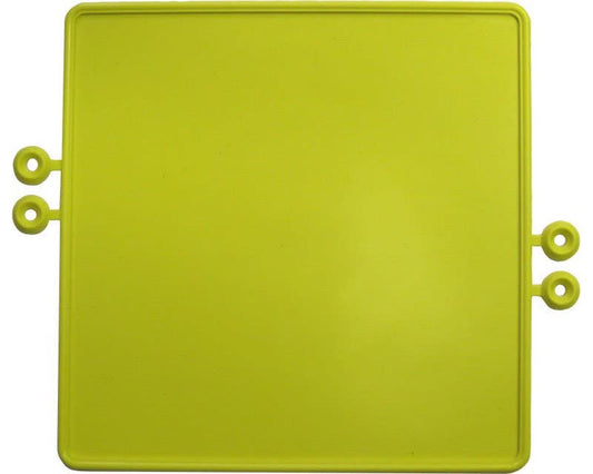 Plastic Number Plate Yellow