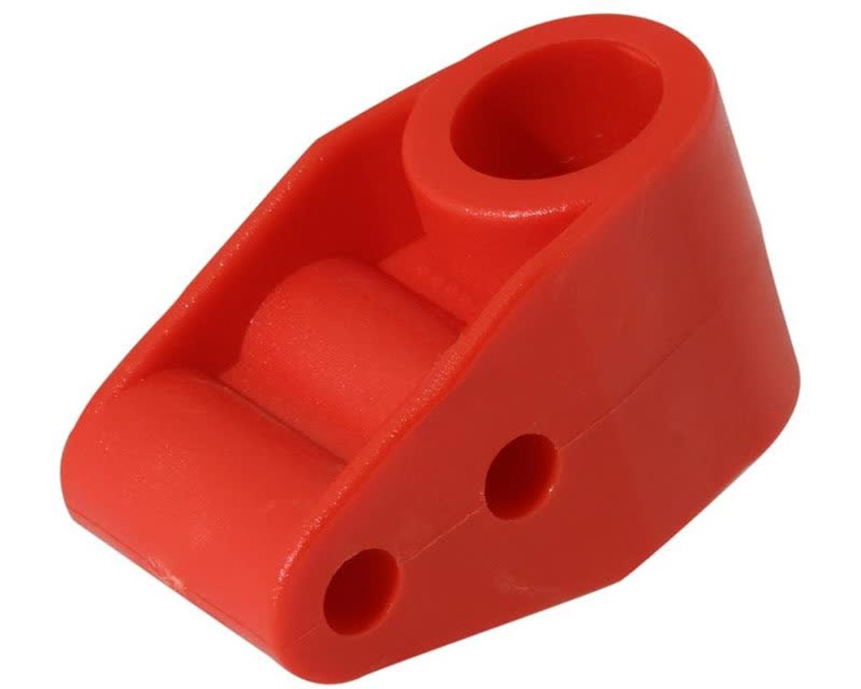 Support For 20mm Column Red Double Hole