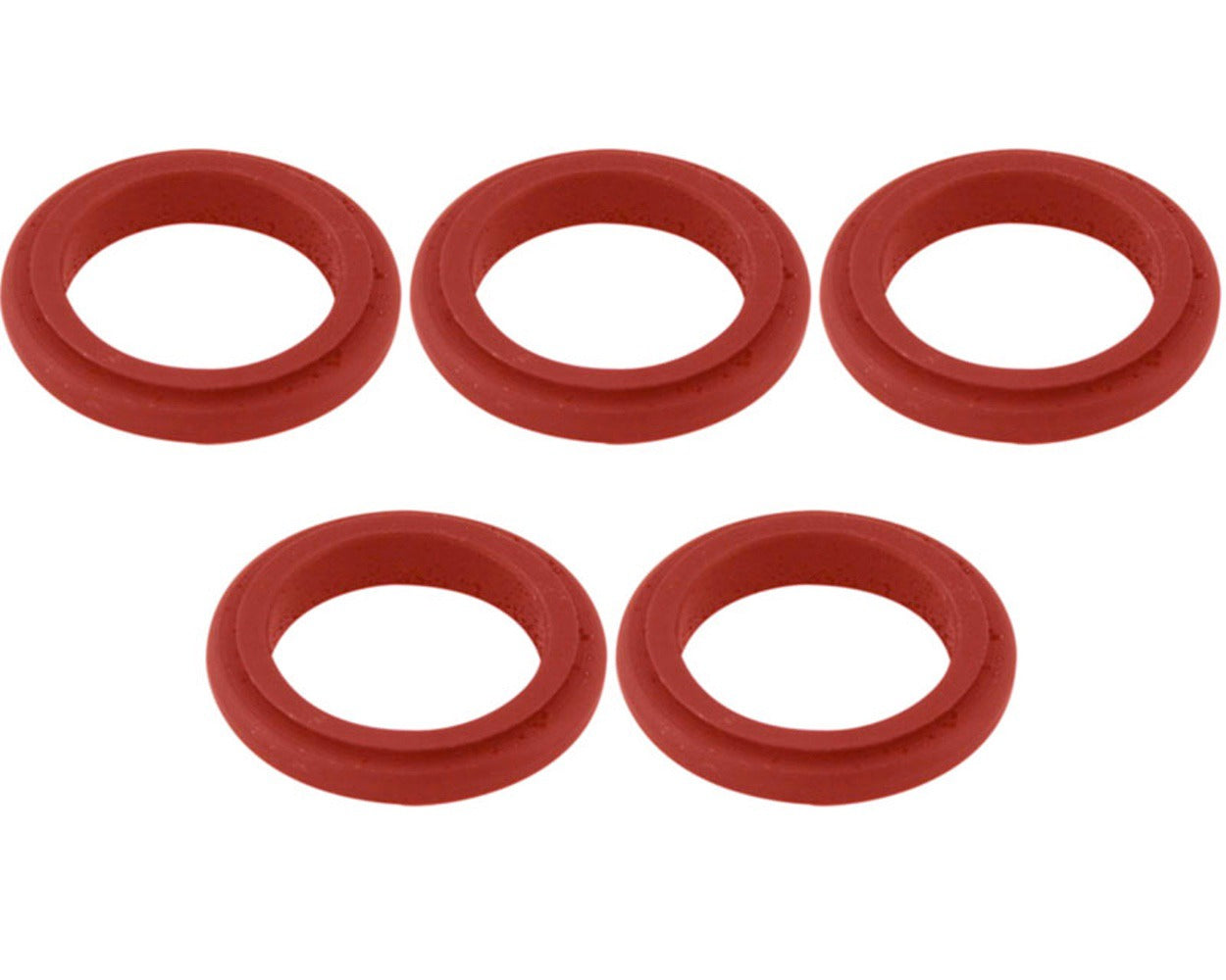Wheel Spacer 17X5mm X 5Pcs Red
