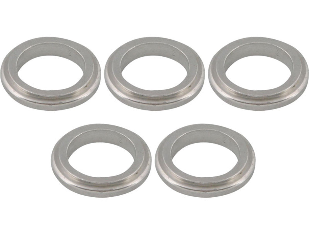 Wheel Spacer 17X5mm X 5Pcs Silver