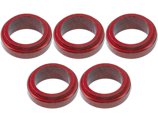 Wheel Spacer 17X10mm X 5Pcs Red
