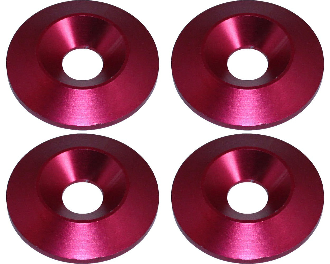 Ally Csk Seat Washer Red M8 X 4Pcs