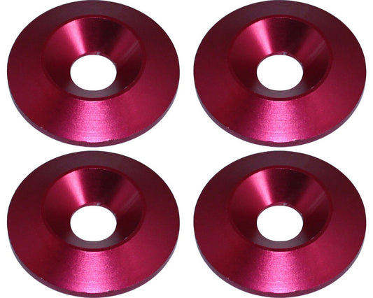 Ally Csk Seat Washer Red M8 X 4Pcs