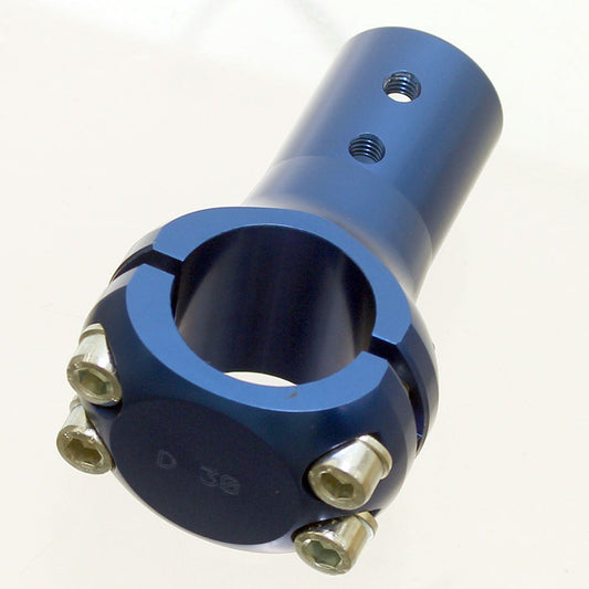 30mm Mushroom Clamp - Blue - Long