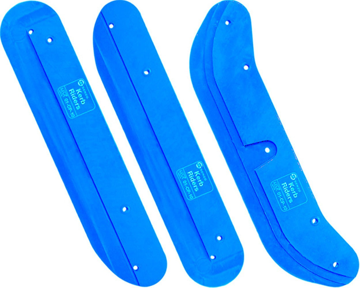 Senzo OTK Kerb Riders / Skid Plates Blue Set
