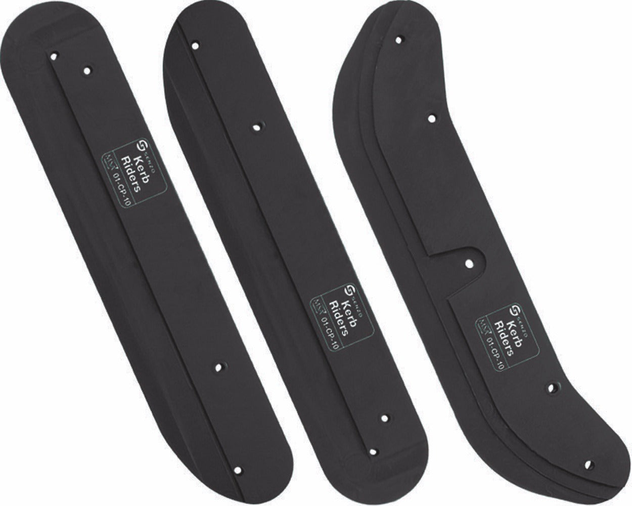 Senzo OTK Kerb Riders / Skid Plates Black Set