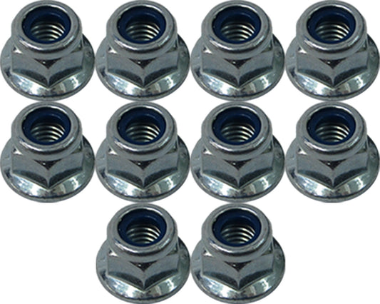 Flanged Nyloc Nut M8 X 10