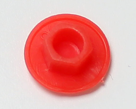 Plastic Socket Head Cover Cap M6 Red } L.3.5.7
