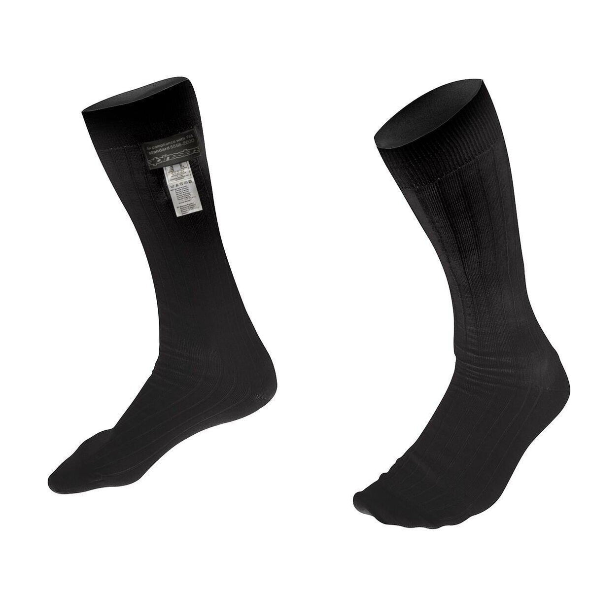 Alpinestars ZX V2 Socks (Adult) Black - 4704320