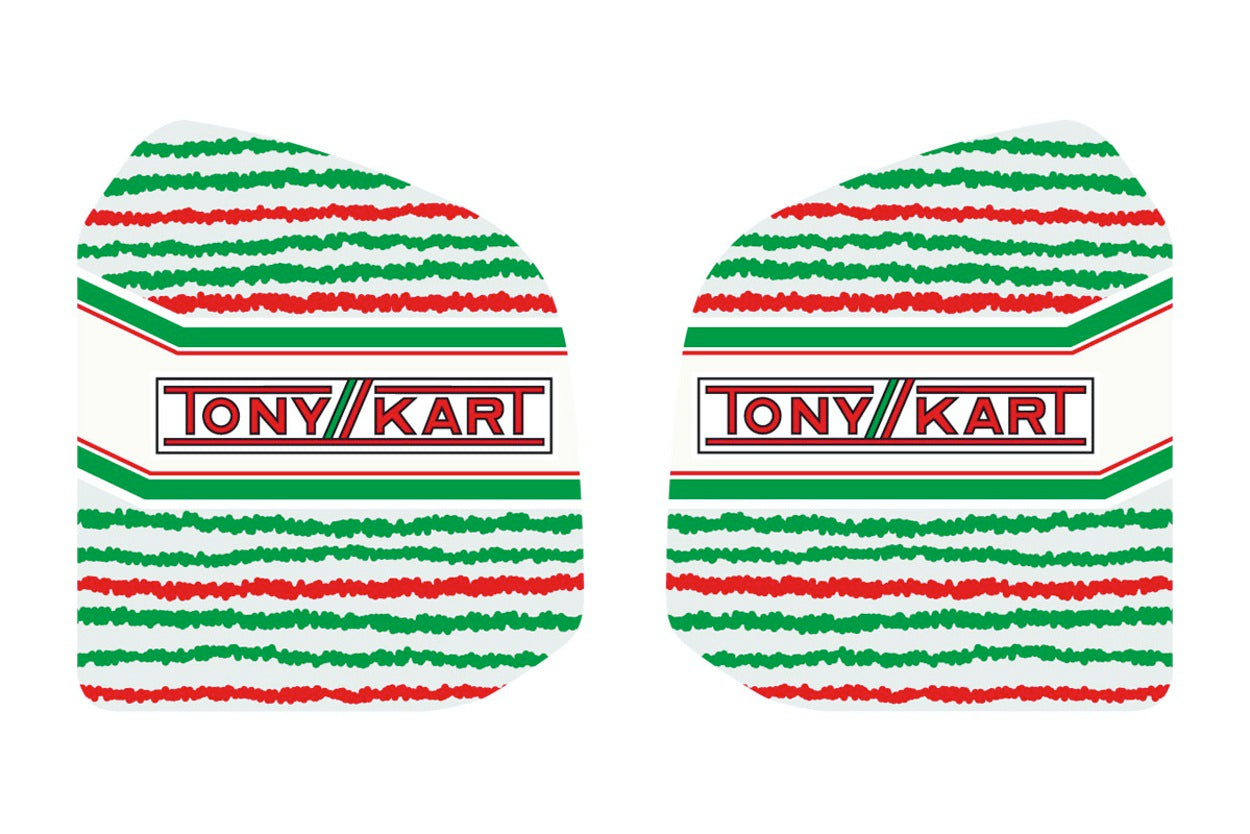 OTK Tonykart 2019 401R Fuel Tank Sticker Set