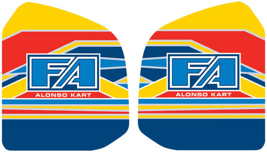 Alonso OTK 2018 Fuel Tank Sticker Set 2
